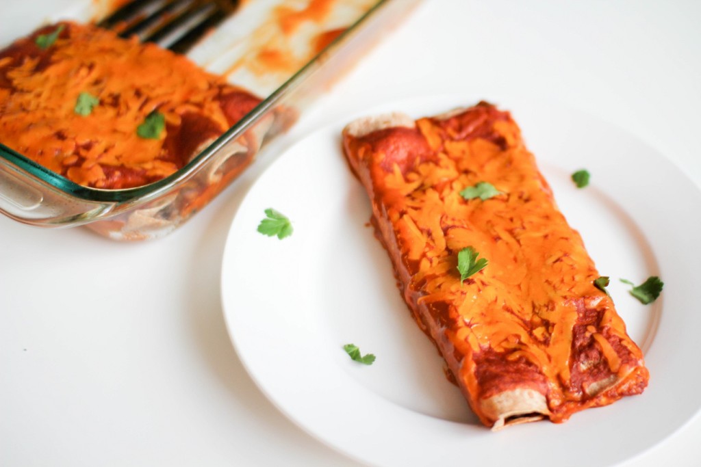 Vegetarian Black Bean Enchiladas Recipe Righter